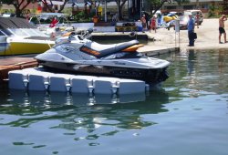 Πλωτό σύστημα Candock Jetslide, μαρίνα Πλατανιά - 7
