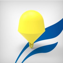 Σφαιρική σημαδούρα παραλίας