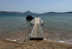 Floating dock for Brown Beach Evia Island Resort - 2