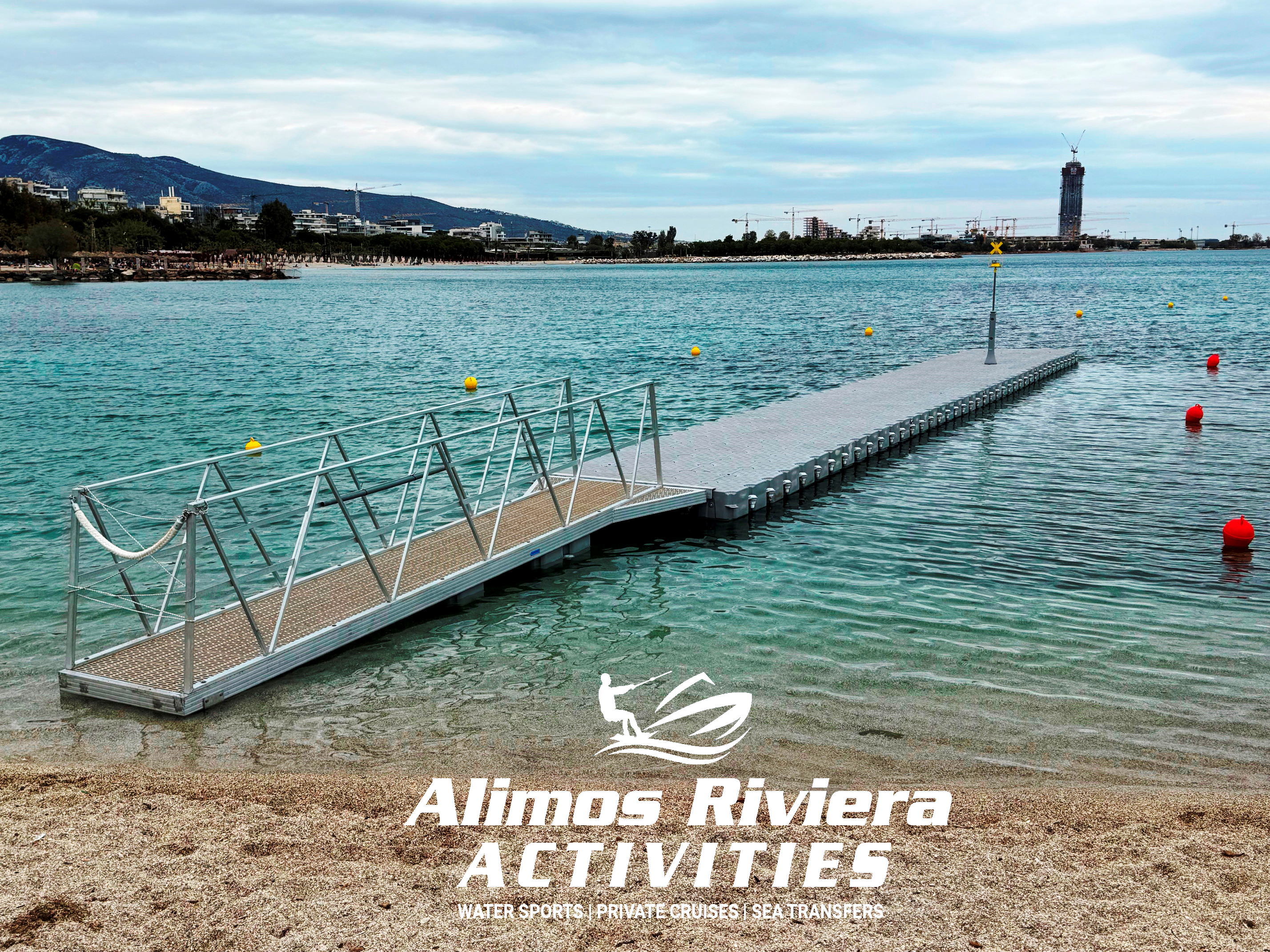 Floating dock for Athens Riviera Activities